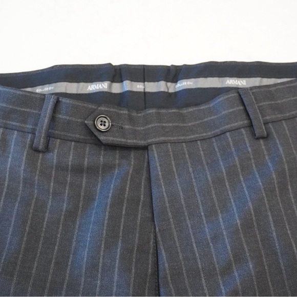 Armani Collezioni Grey Pinstripe Suit - Picture 8 of 16